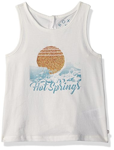 Roxy Girls  Little Shining Sun Tank Top  Marshmallow  6