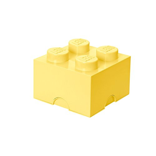 LEGO Storage Brick 4 Cool Yellow