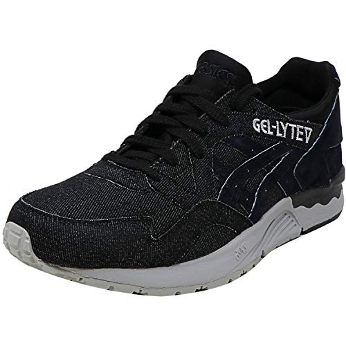 ASICS Tiger Men s Gel-Lyte V Mid Grey Black Low Top Leather Sneaker - 11M