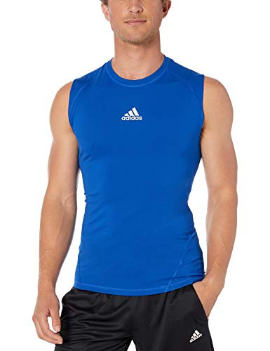 adidas Training Alphaskin Sport Sleeveless Tee  Collegiate Royal  Medium