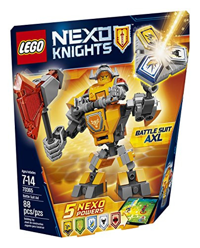 LEGO Nexo Knights Battle Suit Axl 70365 Building Kit (88 Piece)