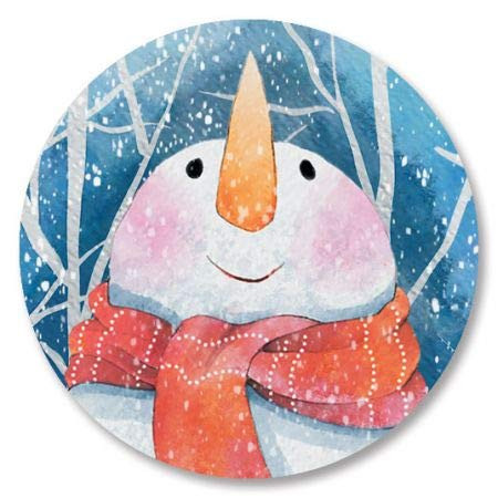 Winter Pals Christmas Envelope Seals - Set of 72 Holiday Envelope Stickers