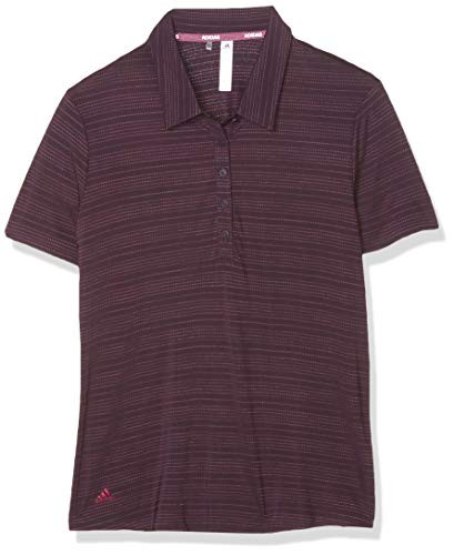 adidas Golf Microdot Polo Shirt  Noble Purple Power Berry  X-Large