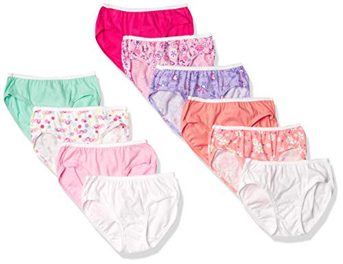 Hanes Girls  Toddler 10-Pack Hipster  Assorted  2 3