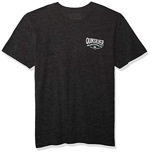 Quiksilver Men s Cloud Corner TEE  Charcoal Heather  M