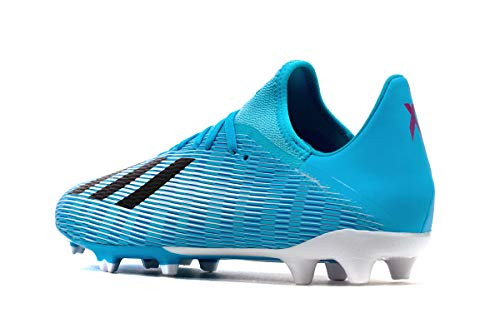 adidas Men s X 19.3 Firm Ground Soccer Shoe  Bright Cyan Black Shock Pink  11 M US