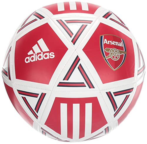 adidas Capitano Arsenal Home Soccer Ball  Scarlet White Collegiate Navy  5