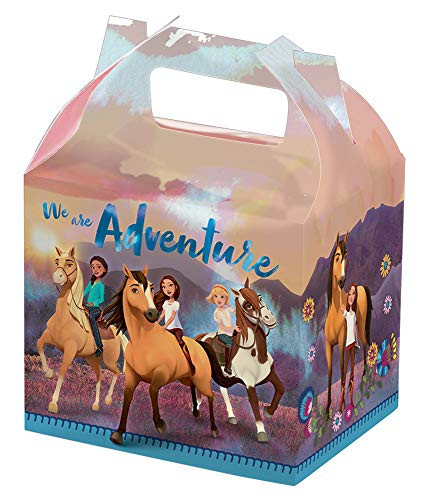 amscan Spirit Riding Free Favor Box- 8 pcs.