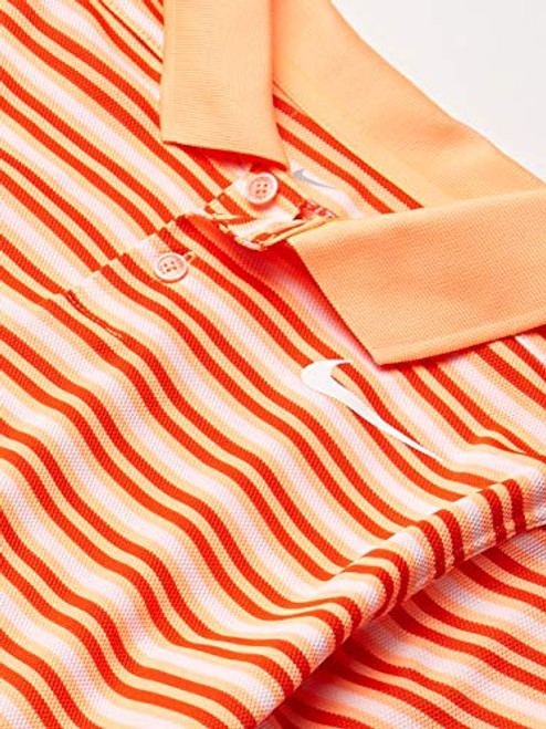 Nike Kids Boy s Dri-FIT Victory Stripe Polo -Little Kids Big Kids- Orange Pulse Team Orange White SM -8 Big Kids- Nike Kids Boy s Dri-FIT Victory Stripe Polo -Little Kids Big Kids- Orange Pulse Team Orange White SM -8 Big Kids-