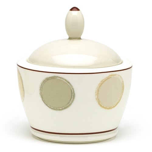Noritake Mocha Java Sugar Bowl with Cover, 9-ounces