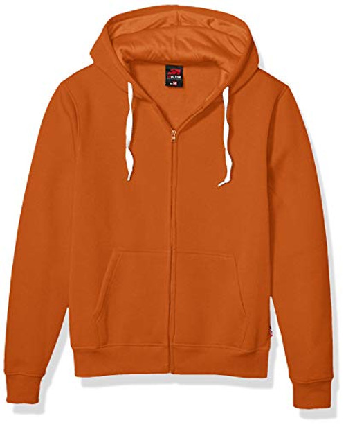 Southpole Men s Active Basic Hooded Full Zip Fleece in Premium Fabric Rust Small Southpole Men s Active Basic Hooded Full Zip Fleece in Premium Fabric Rust Small