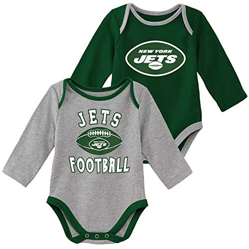 Outerstuff NFL Infants and Newborn Trophy 2 Piece Creeper Set New York Jets 12 Months Outerstuff NFL Infants and Newborn Trophy 2 Piece Creeper Set New York Jets 12 Months
