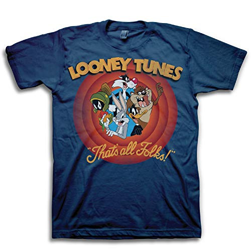 Looney Tunes Men s T-Shirt -XX-Large  That s All Folks-