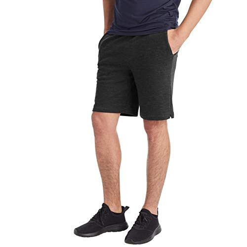 C9 Champion Men s Soft Touch Shorts  Ebony Heather  M