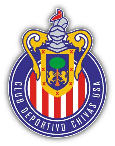 CD Chivas USA Soccer Football - Sticker Graphic - Auto  Wall  Laptop  Cell  Truck Sticker for Windows  Cars  Trucks