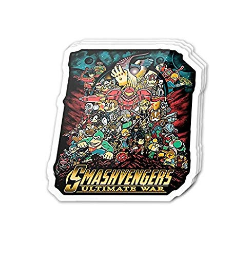 Ultimate War Comic Art - Sticker Graphic Car Laptop Trucks Waterbottles Lunch Box Skateboard