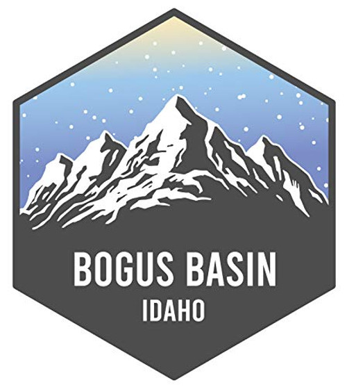 Bogus Basin Idaho Ski Adventures Souvenir 4 Inch Vinyl Decal Sticker Bogus Basin Idaho Ski Adventures Souvenir 4 Inch Vinyl Decal Sticker