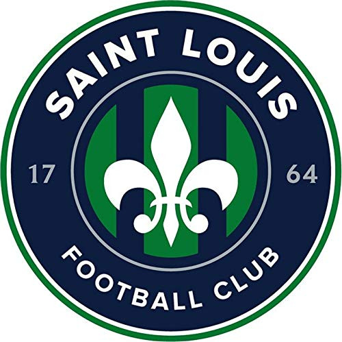 St. Louis FC USL Soccer Vinyl Sticker Decal for Laptops Lockers Bumpers Windows Vinyl Sticker Decal for Laptops Lockers Bumpers Windows  3 x 3 inch