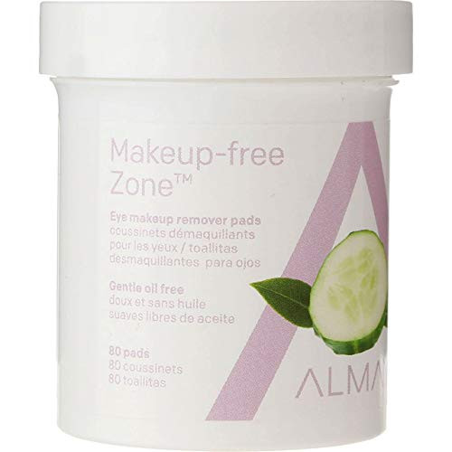 Almay Oil Free Gentle Eye Makeup Remover Pads  80 Ct -4 Pack-