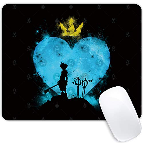 Mouse pad Customized Mousepad Non-Slip Rubber Base Mouse Pads for Computers Laptop Office Desk Accessories Kingdom Hearts Style Mouse pad