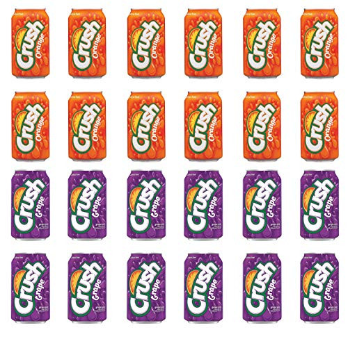LUV BOX-Variety Crush pack   12oz   Pack of 24  Orange   Grape