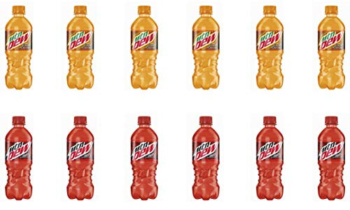 LUV BOX - Variety Mtn Dew pack   20 oz Bottles   pack of 12   Live Wire   Code Red