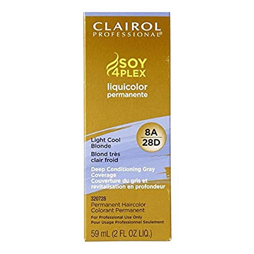 Clairol Professional Liquicolor 8A 28D Light Cool Blonde  2 oz