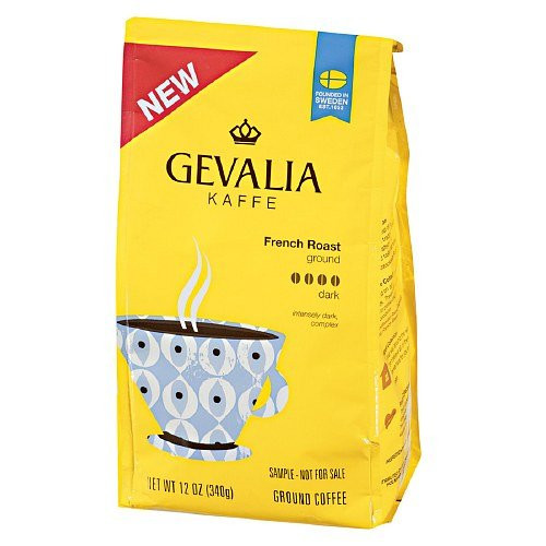 Gevalia Kaffee Ground Coffee  French Roast 12 oz
