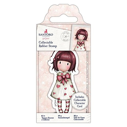 docrafts No. 57 Little Heart Santoro s Gorjuss Rubber Stamp