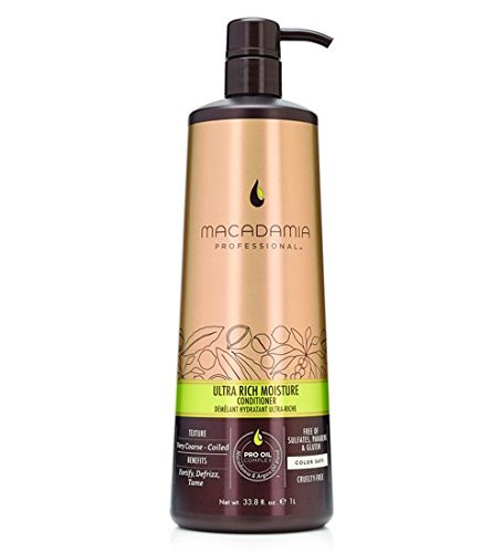 Macadamia Professional Ultra Rich Moisture Conditioner, 33.8 fl. oz.