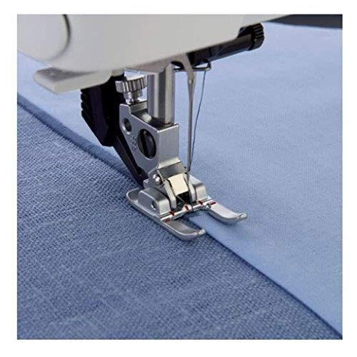 HONEYSEW Presser Foot for Pfaff Household Sewing Machine -9mm Open Toe Satin Stitch Metal Applique Foot with IDT-