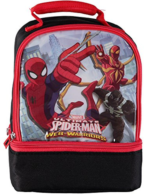 Thermos Dual Compartment Lunch Kit, Spiderman