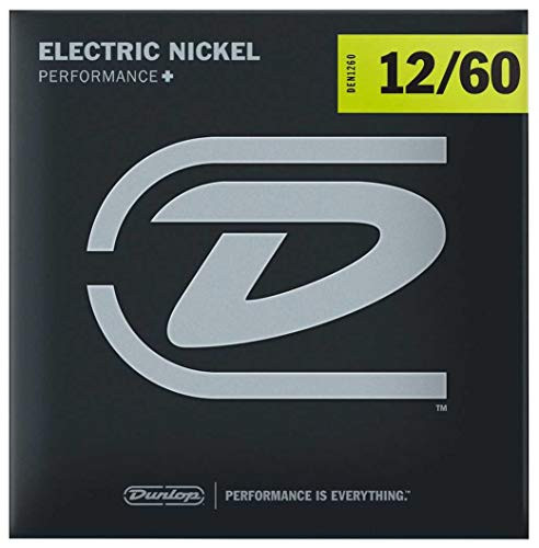 Dunlop DEN1260 Performance  Plus  X Heavy Hybrid Nickel Wound Electric Guitar Strings -0.12-0.60- 6-Strings
