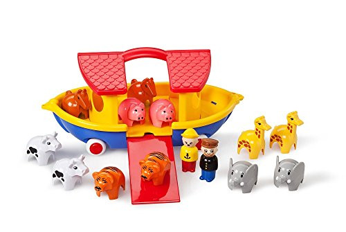 Noahs Ark with Noah, Ruth and 12 animals in gift box Noahs Ark with Noah, Ruth and 12 animals in gift box