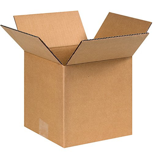 Boxes Fast BF888 Cardboard Cube Box 8" x 8" x 8" Single Wall Corrugated for Packing, Shipping, Moving and Storage, Kraft (Pack of 25)