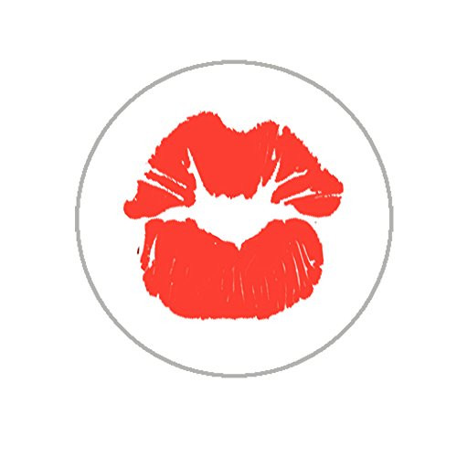 Lips - Kiss Envelope Seals - 1.2 inch Lip Stickers - 144 Stickers
