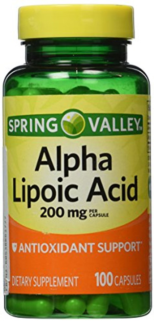 Spring Valley - Alpha Lipoic Acid 200 mg  100 Capsules