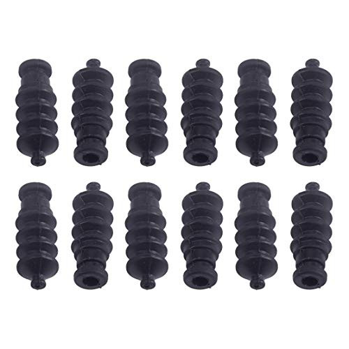 12pcs 37mm Push Rod Seals Rubber Bellow For RC Boats Waterproof Length  37mm