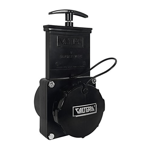 Valterra 3 inch RV Waste Dump Gate Valve w Cap -1-