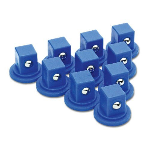 Eastwood 3 8 in. Spring Loaded Ball Bearing Socket Clips Replacement Rail Holders Organizer
