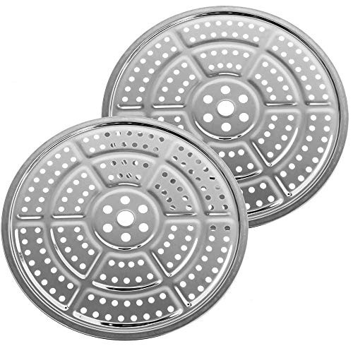 XIANGYANG 11 Inch Pressure Cooker Canner Rack for Steam Canner Stainless Steel Round Steaming Rack Thick Steaming Sheet Pressure Cooker Canned Rack