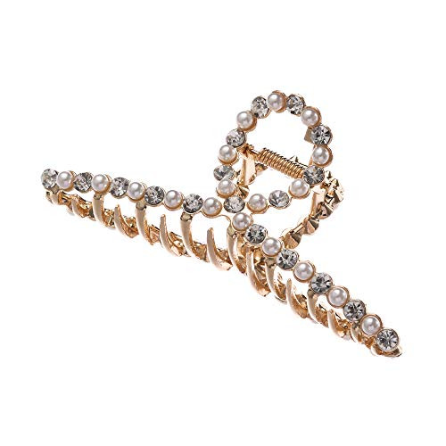 Women Girls Non Slip Metal Hair Accessories Pearl Hairpin Hair Claws Barrette Hair Clips-10- Women Girls Non Slip Metal Hair Accessories Pearl Hairpin Hair Claws Barrette Hair Clips-10-