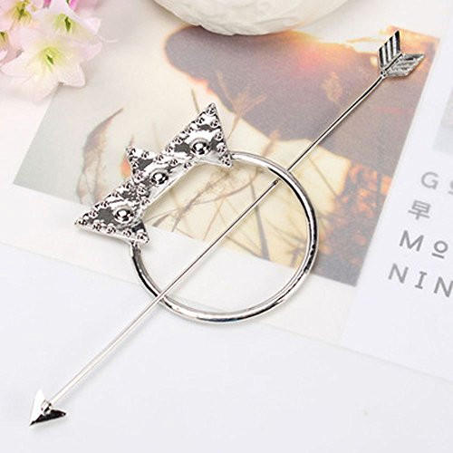 Alloy Vintage Round Top Hair Cuff Bun Cage Minimalist Heart Shaped Hair Bun Holder Cage Hair Stick Hair Pins Hair Clip Hair Accessories -silver- Alloy Vintage Round Top Hair Cuff Bun Cage Minimalist Heart Shaped Hair Bun Holder Cage Hair Stick Hair Pins Hair Clip Hair Accessories -silver-