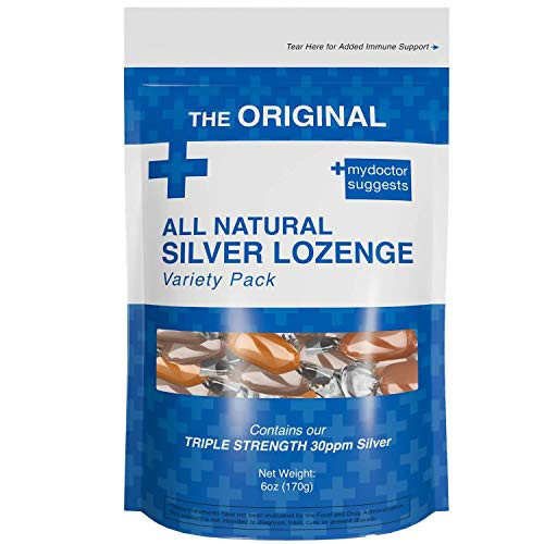 Natural Silver Lozenges - Variety PackThe Perfect Lozenges Throat and Mouth Health or Even Daily Supplement - 30ppm Silver Solution in Each Lozenge Natural Silver Lozenges - Variety PackThe Perfect Lozenges Throat and Mouth Health or Even Daily Supplement - 30ppm Silver Solution in Each Lozenge