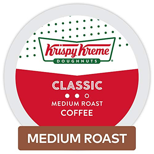 Krispy Kreme Smooth Keurig Single-Serve Medium Roast Coffee K-Cup Pods  32 Count