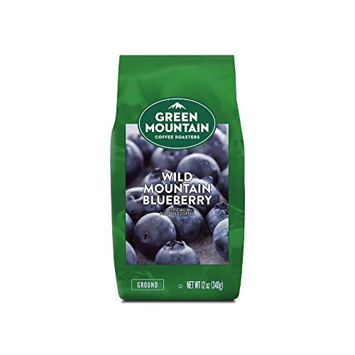 Green Mountain Coffee Roasters Wild Mountain Blueberry  Ground Coffee  Flavored Light Roast  Bagged 12 oz