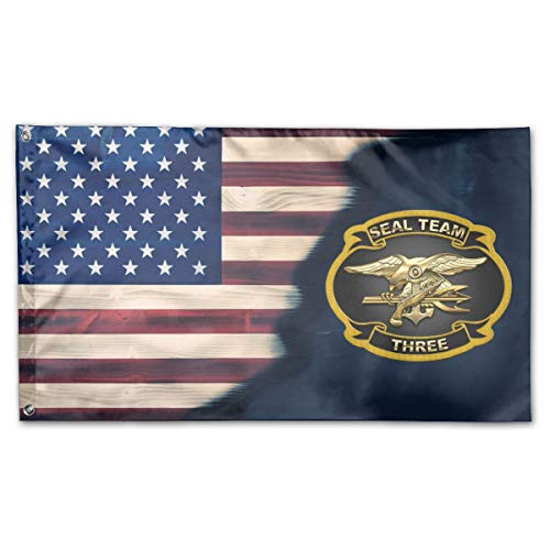 US Navy Seal Team Three 3x5 Foot Flag