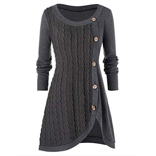 Fall Sweaters for Women Trendy Plus Size Women s Funnel Neck Check Contrast Tunics Lightweight Pullover Hoodie Top