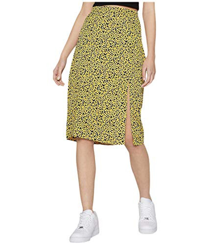 BCBGeneration Women s Front Slit Maxi Skirt  Multi  12