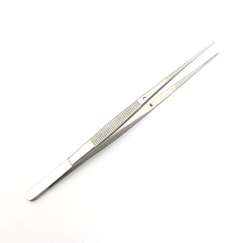 OdontoMed2011 6.25 inch STRAIGHT STAINLESS STEEL COLLEGE TWEEZERS ODM OdontoMed2011 6.25 inch STRAIGHT STAINLESS STEEL COLLEGE TWEEZERS ODM